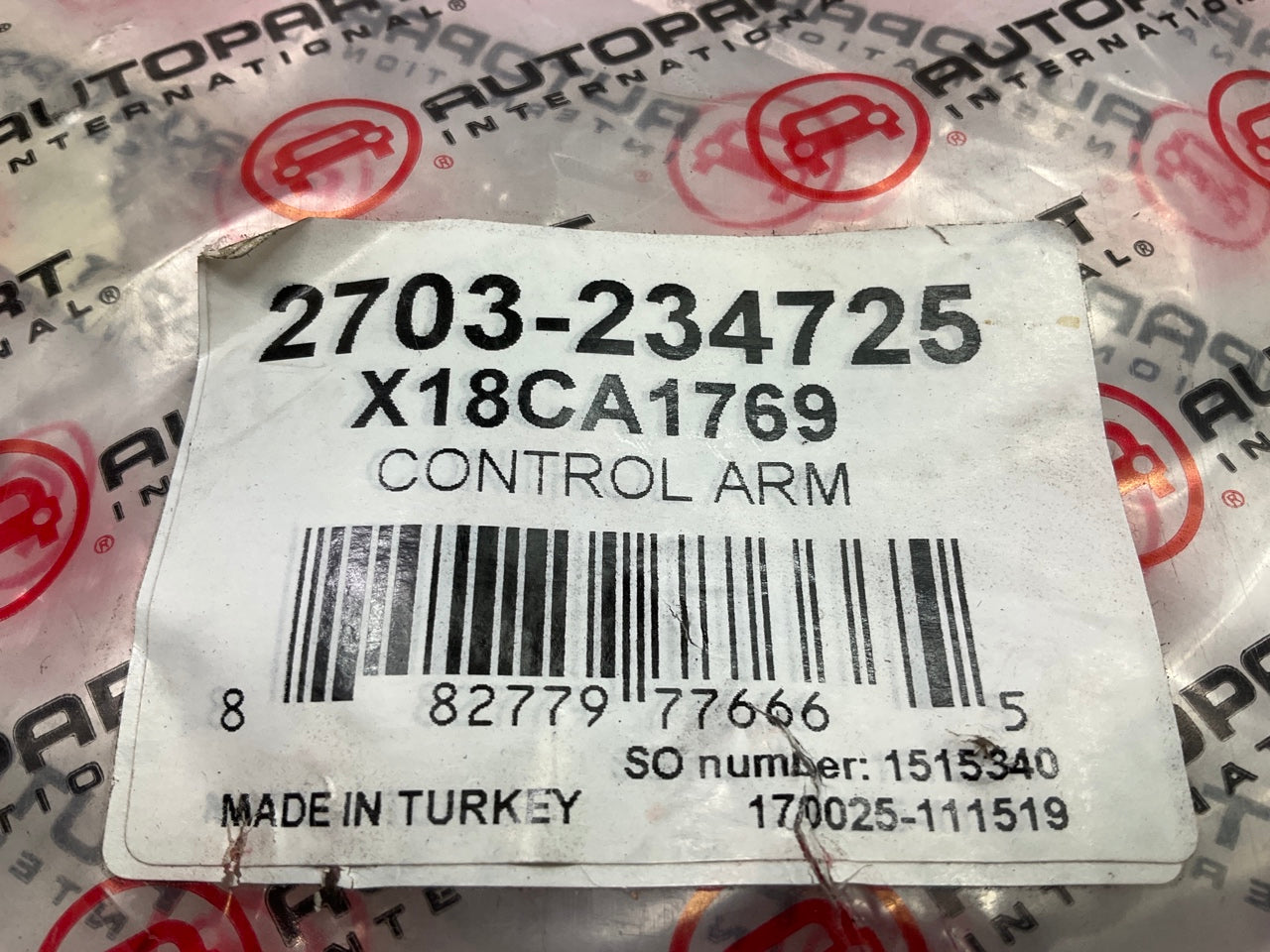 Autopart International 2703-234725 Suspension Control Arm - Front Right Lower