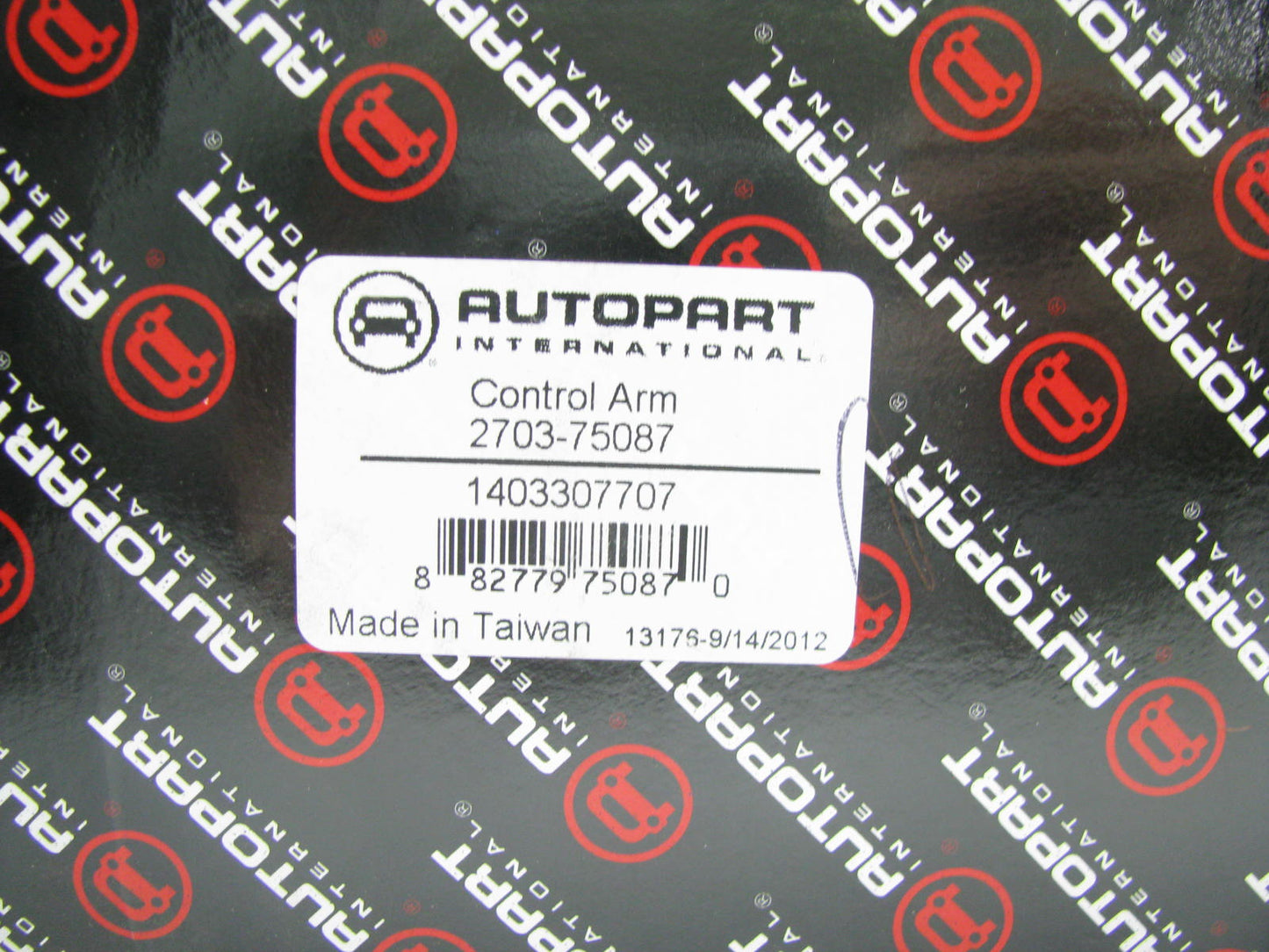 Autopart 2703-75087 Suspension Control Arm And Ball Joint - Front Right Upper