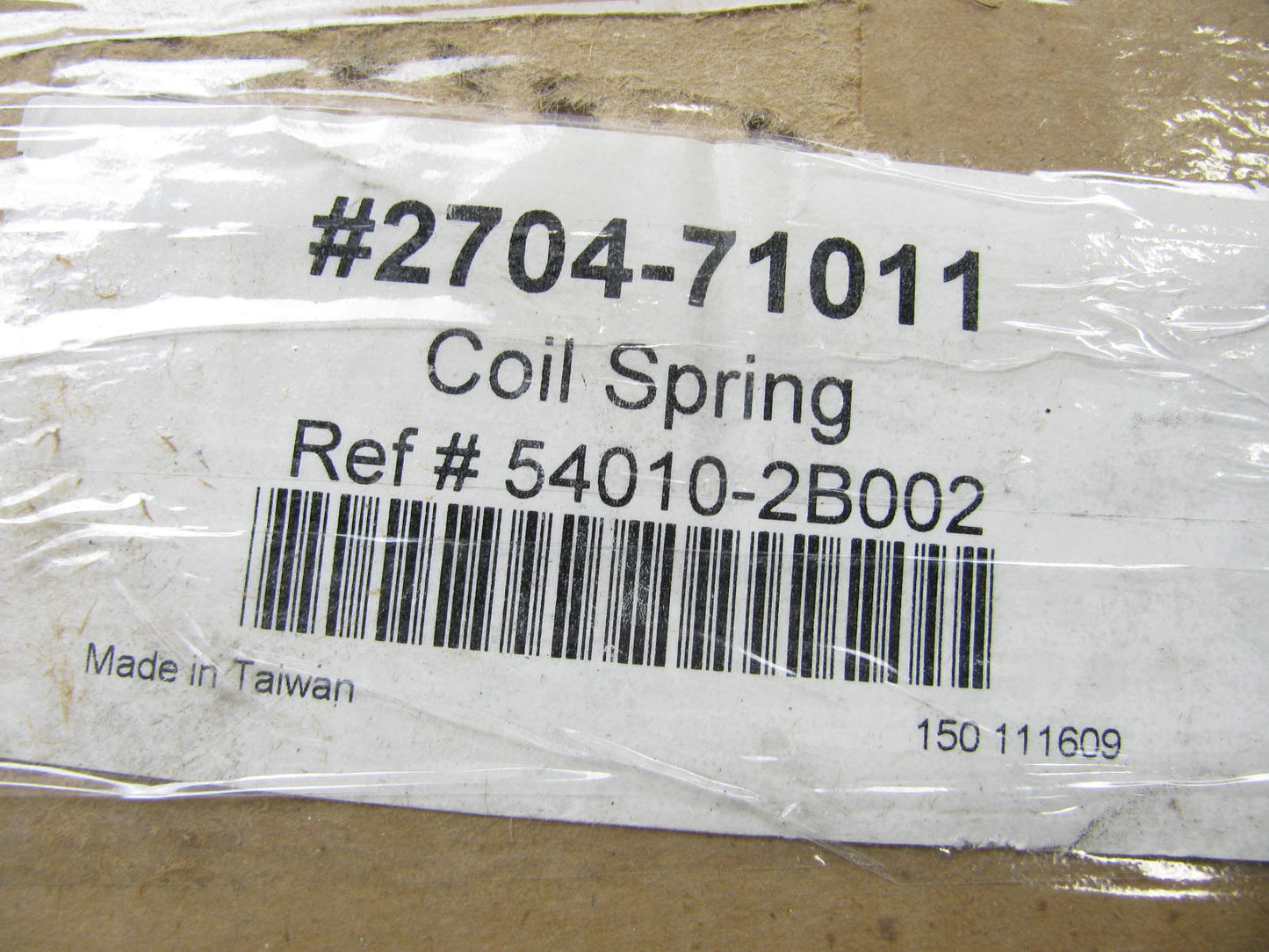 (2) Autopart 2704-71011 Front Suspension Coil Spring For 1993-1999 Nissan Altima