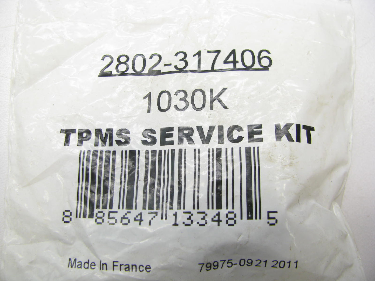 (4) Autopart International 2802-317406 TPMS Tire Pressure Sensor Service Kits