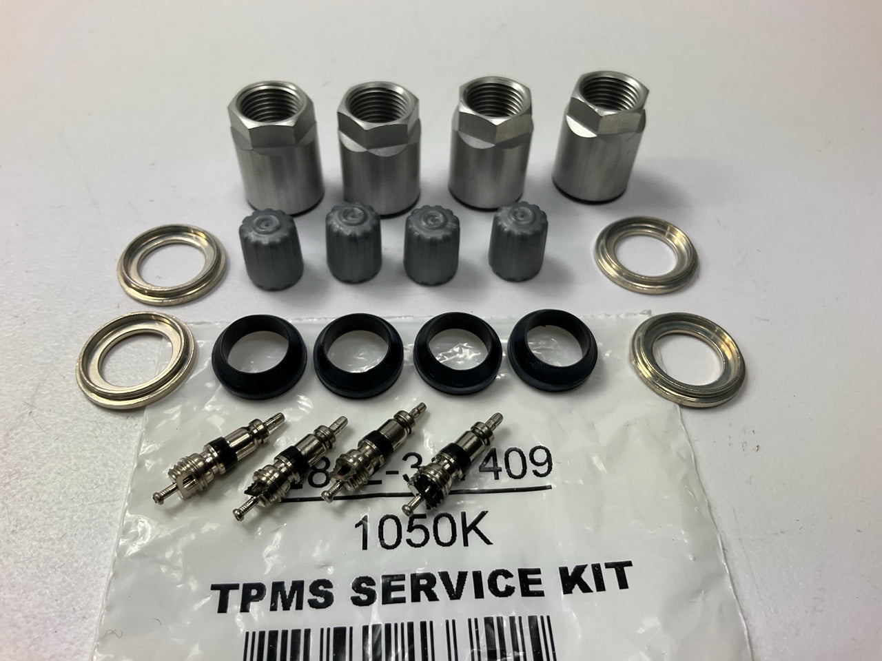 (4) Autopart 2802-317409 TPMS Tire Pressure Monitor Sensor Service Kit