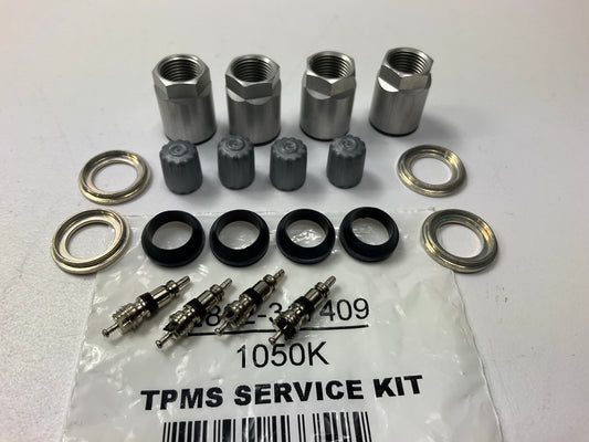 (4) Autopart 2802-317409 TPMS Tire Pressure Monitor Sensor Service Kit
