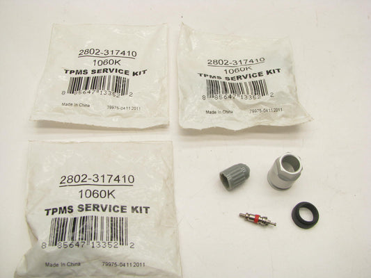 (4) Autopart International 2802-317410 TPMS Sensor Service Kits - SET OF 4