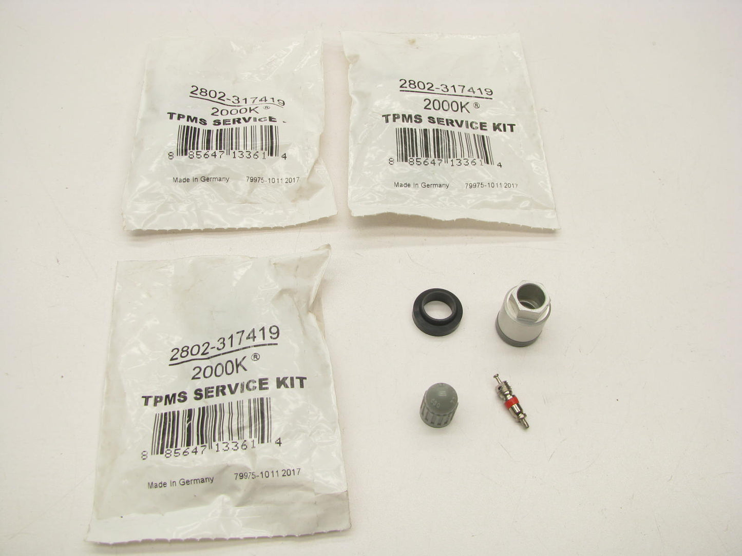 (4) Autopart International 2802-317419 TPMS Sensor Service Kit