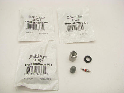(4) Autopart 2802-317422 TPMS Sensor Service Kits - 2007-2012 Mazda CX-7, CX-9