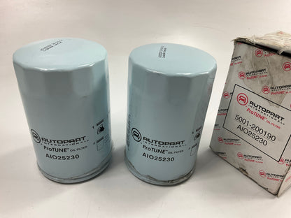 (2) API 5001-200190 Engine Oil Filter For 2005-2006 Jeep Liberty 2.8L DIESEL