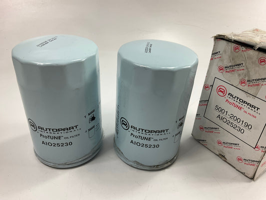 (2) API 5001-200190 Engine Oil Filter For 2005-2006 Jeep Liberty 2.8L DIESEL