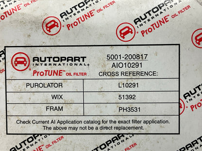 (2) Autopart International 5001-200817 Engine Oil Filter