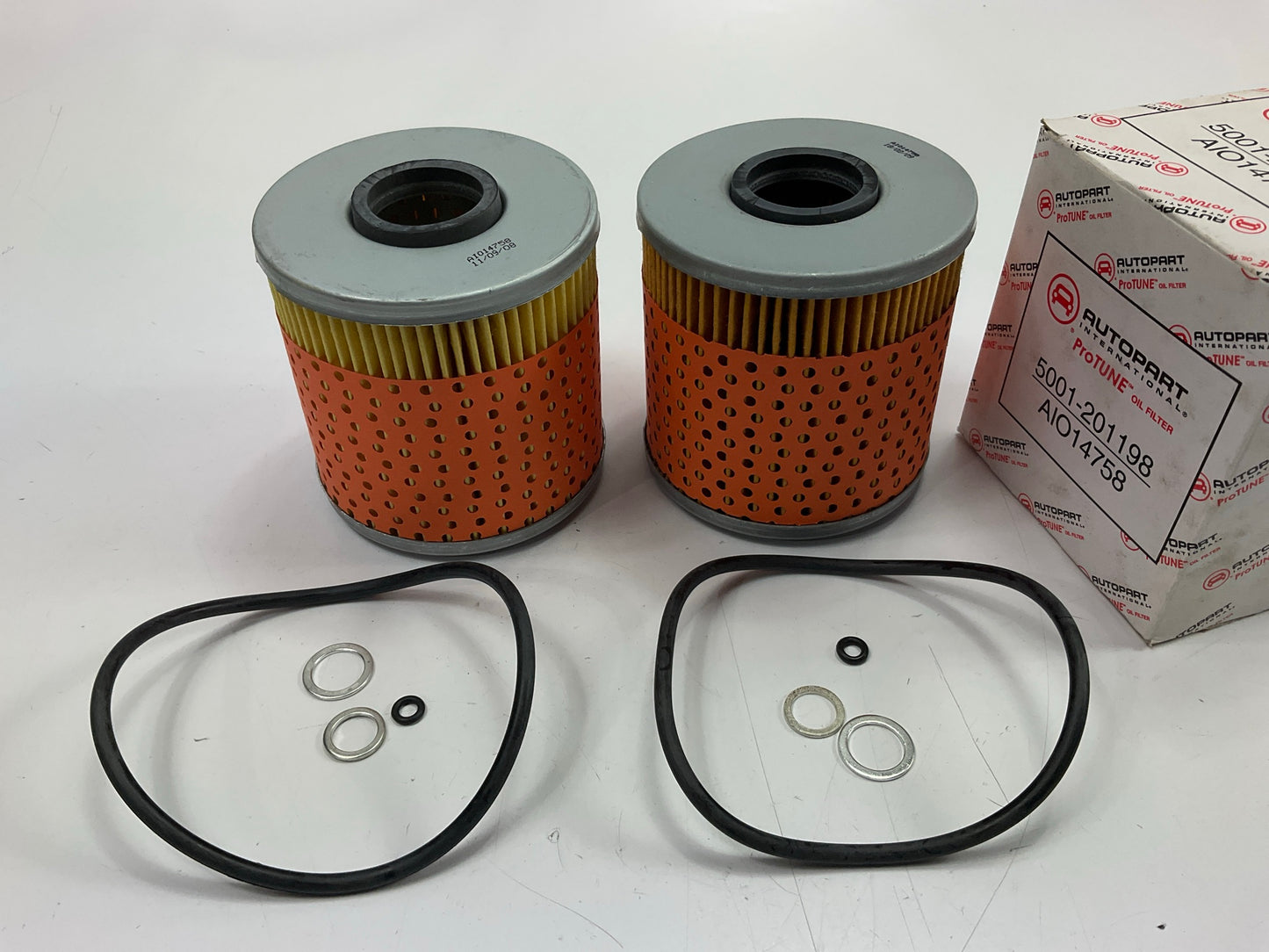 (2) Autopart Intl 5001-201198 Engine Oil Filters - 1991-1995 BMW 318i, 318is