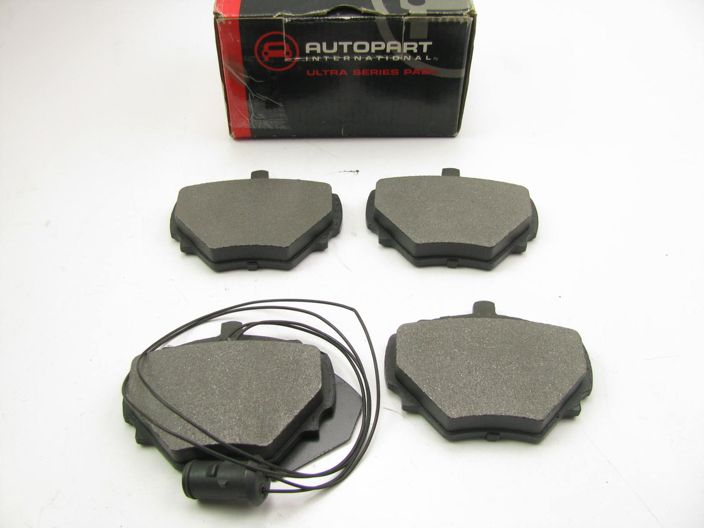 Autopart International 69207 Rear Semi-metallic Disc Brake Pads With Wear Sensor