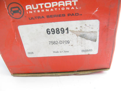 Autopart International 69891 Rear Brake Pads - Semi-Metallic