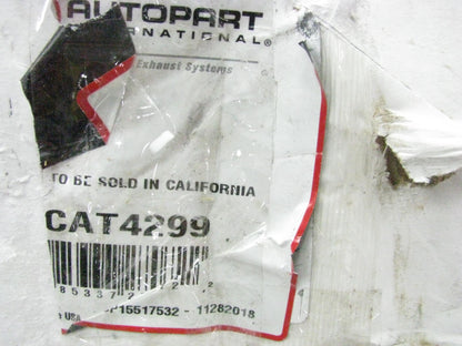 Autopart Intl. FEDERAL Rear Catalytic Converter # 4299 For 00-05 Saturn 3.0L V6