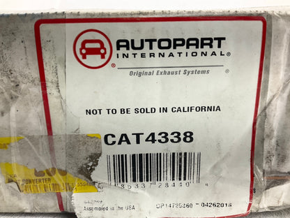 API CAT4338 Rear Direct Fit Catalytic Converter For 2003-2007 Ford Focus