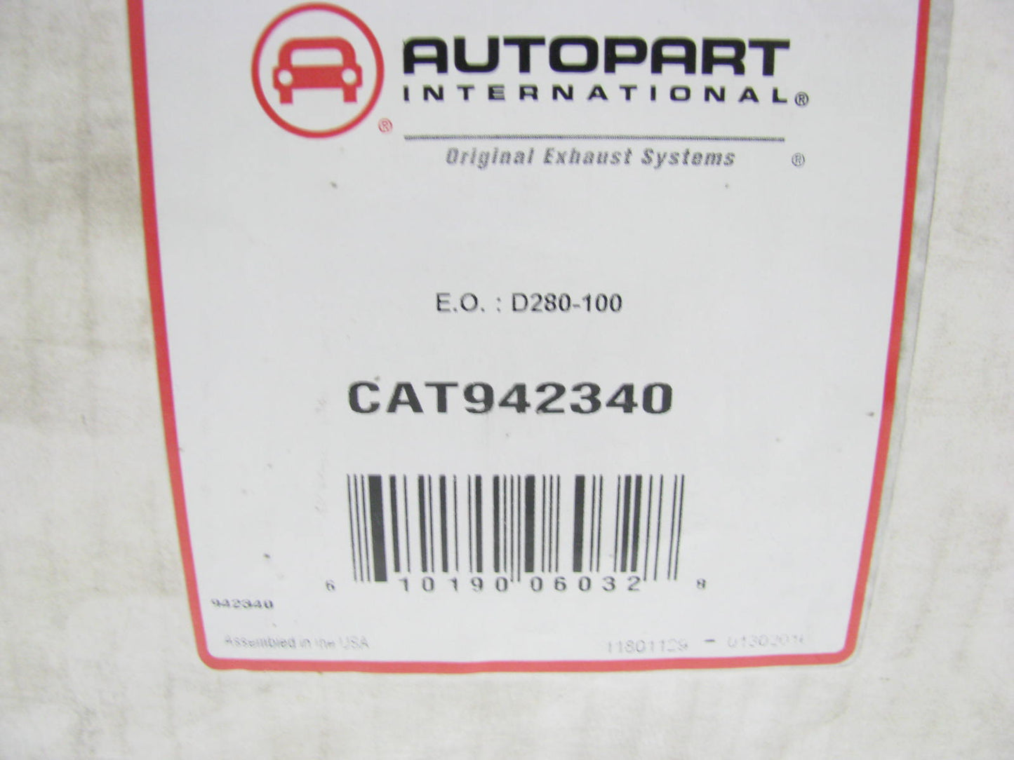 Autopart 942340 Direct Fit Catalytic Converter W/ Integrated Exhaust Manifold