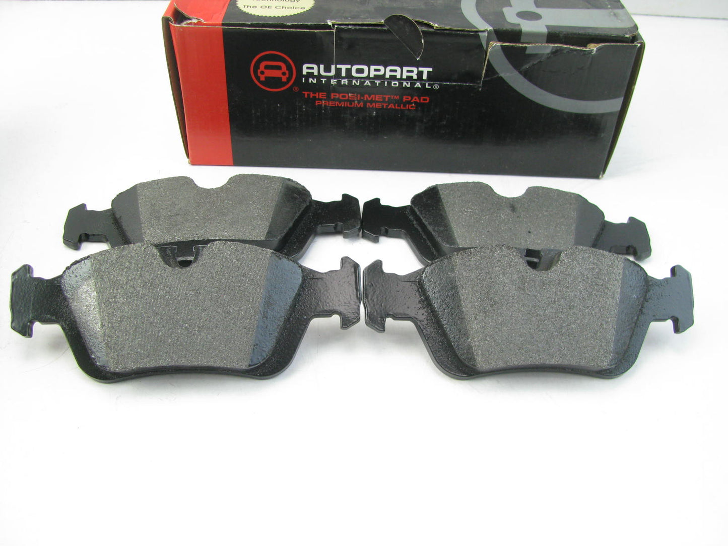 Autopart International G7649D781F RONT Semi-Metallic Brake Pads Set