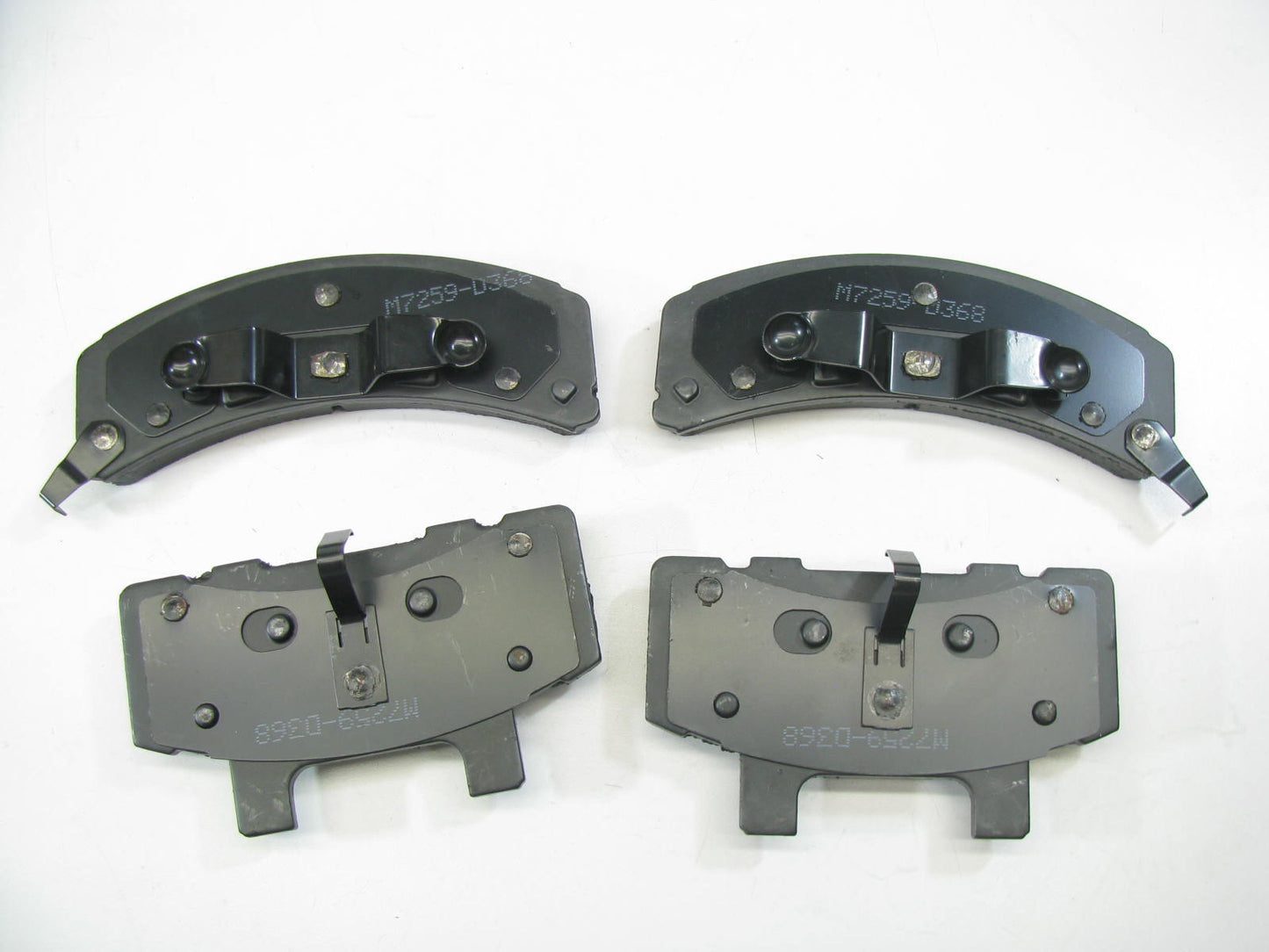 Autopart International M7259-D368 Semi-Metallic Disc Brake Pads - Front