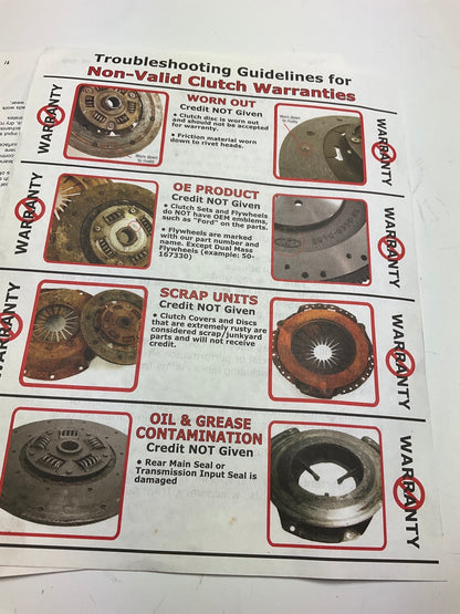 Autopart International MU70162-1A Clutch Kit 14T 8-1/2'' Dia 1994-1998 Saab 900