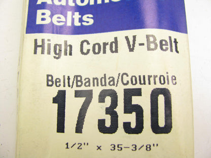Autopro 17350 Accessory Drive Belt - 0.53'' X 35.00'' - 36 Degree