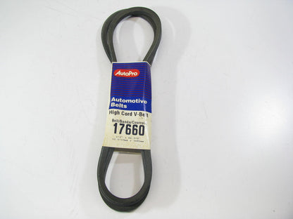 Autopro 17660 Accessory Drive Belt - 0.53'' X 66.50'' - 36 Degree