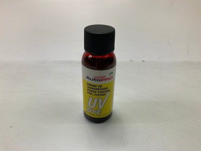 Autopro 374 Oil And Fuel Systems UV Leak Detection Dye - 1 Oz Bottle