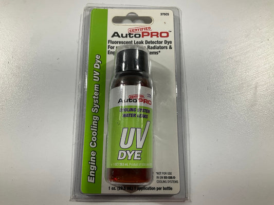 Autopro 375CS Radiator Leak Detector UV Dye 1 OZ Leak Detection Dye