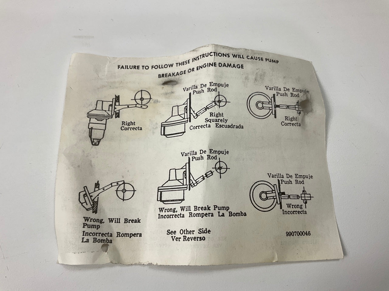 Autopro 90-41361AP Mechanical Fuel Pump (Comes Without Fittings)