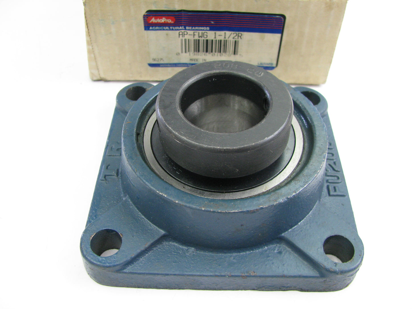 Autopro FWG-1-1-2R Ball Bearing Flange Unit 1-1/2'' Bore 4'' Bolt Centers 4 Hole