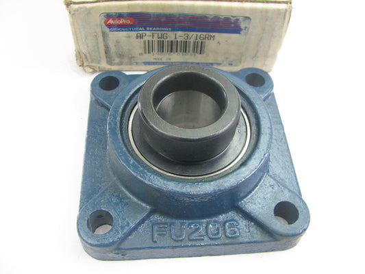 Autopro FWG-1-3-16RM Ball Bearing Flange Unit 1-3/16'' Bore 4 Hole 3.25'' Centers