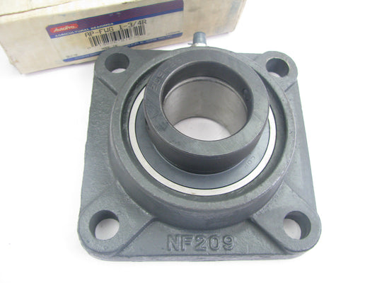 Autopro FWG-1-3-4R 4 Bolt Hole Flange Block Bearing 1-3/4'' Bore 4.125'' Centers