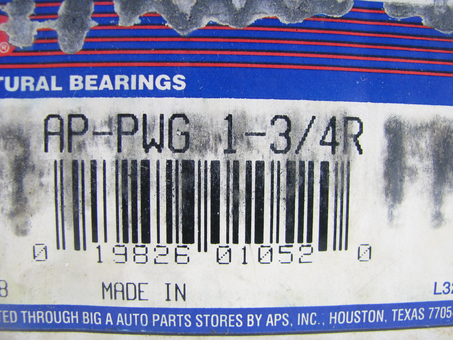 Autopro PWG-1-3-4R Pillow Block Bearing - 1-3/4'' Bore 2.0625'' Shaft To Center