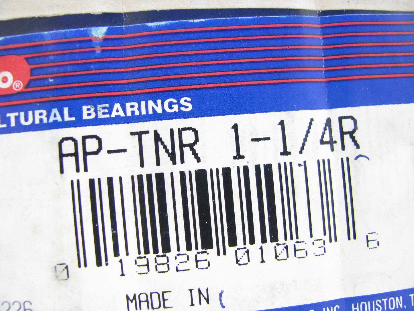 Autopro TNR 1 1/4R Cast Iron Fange Bearing Unit 1.250'' Bore 5.125'' Bolt Centers