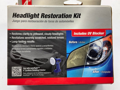 Autoright C800885 Headlight Restoration Kit