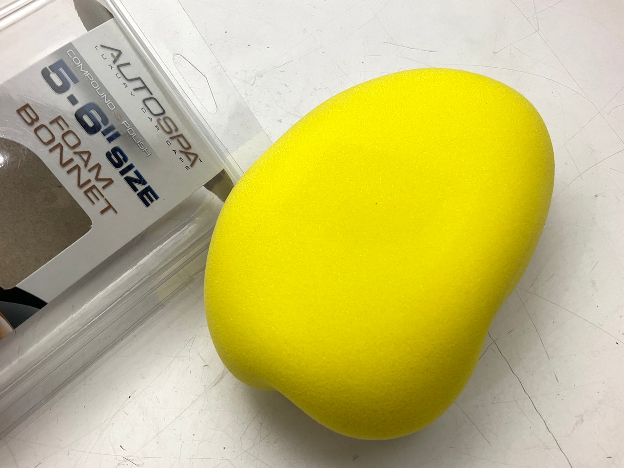 Autospa 40409AS 5'' To 6'' Washable Foam Polishing Bonnet