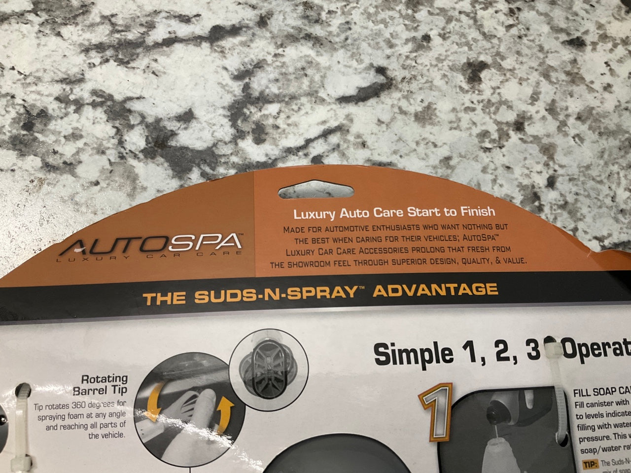 AUTOSPA 92230 Suds-N-Spray Foaming Wash System, Attaches To A Garden Hose