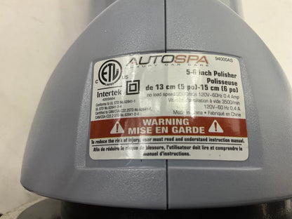 OPENBOX AutoSpa 94000AS Random Orbital 6'' 120V Corded Automotive Polisher Buffer