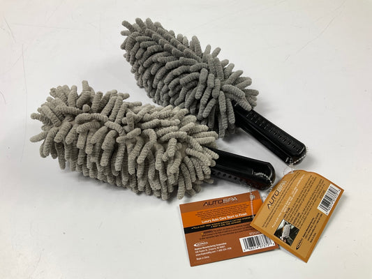 (2) Carrand Autospa 97372AS Interior Car Auto Detail 6'' Microfiber Duster Brush