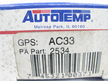 Autotemp 2534 A/C Compressor Cut-Out Relay - AC33 R3002