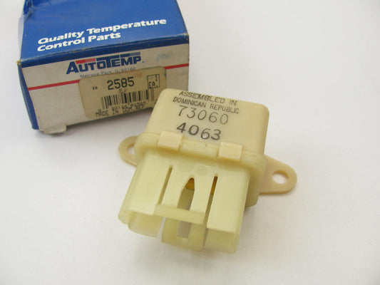 Autotemp 2585 Engine Cooling Fan Motor Relay