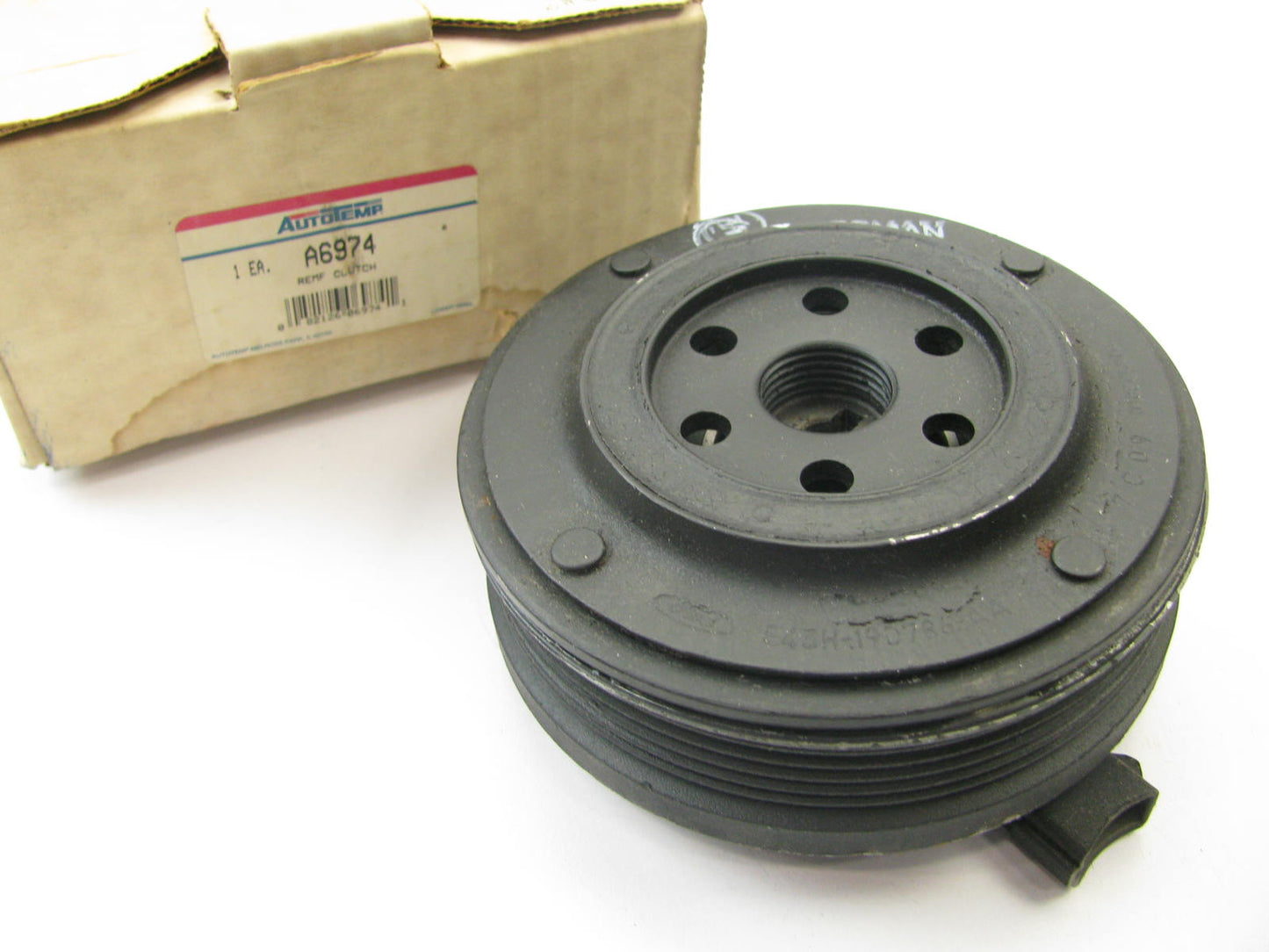 Autotemp A6974 Remanufactured A/C Compressor Clutch For Nippondenso