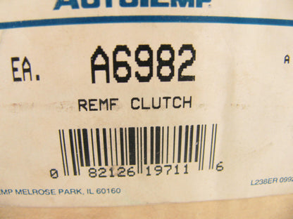 Autotemp A6982 Remanufactured A/C Compressor Clutch - 6C17 Compressor