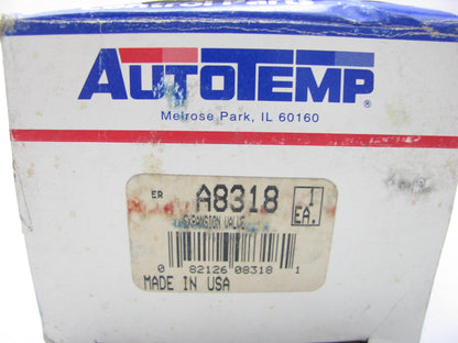 Autotemp A8318 A/C Expansion Valve Front