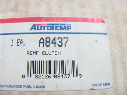 Autotemp A8437 REMAN A/C Compressor Clutch
