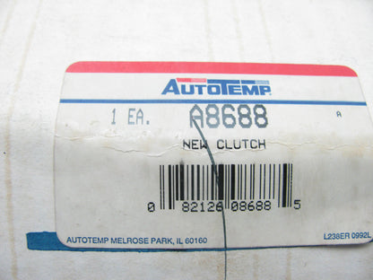 NEW - Autotemp A8688 A/C Compressor Clutch For Ford FS6 A/C Compressor