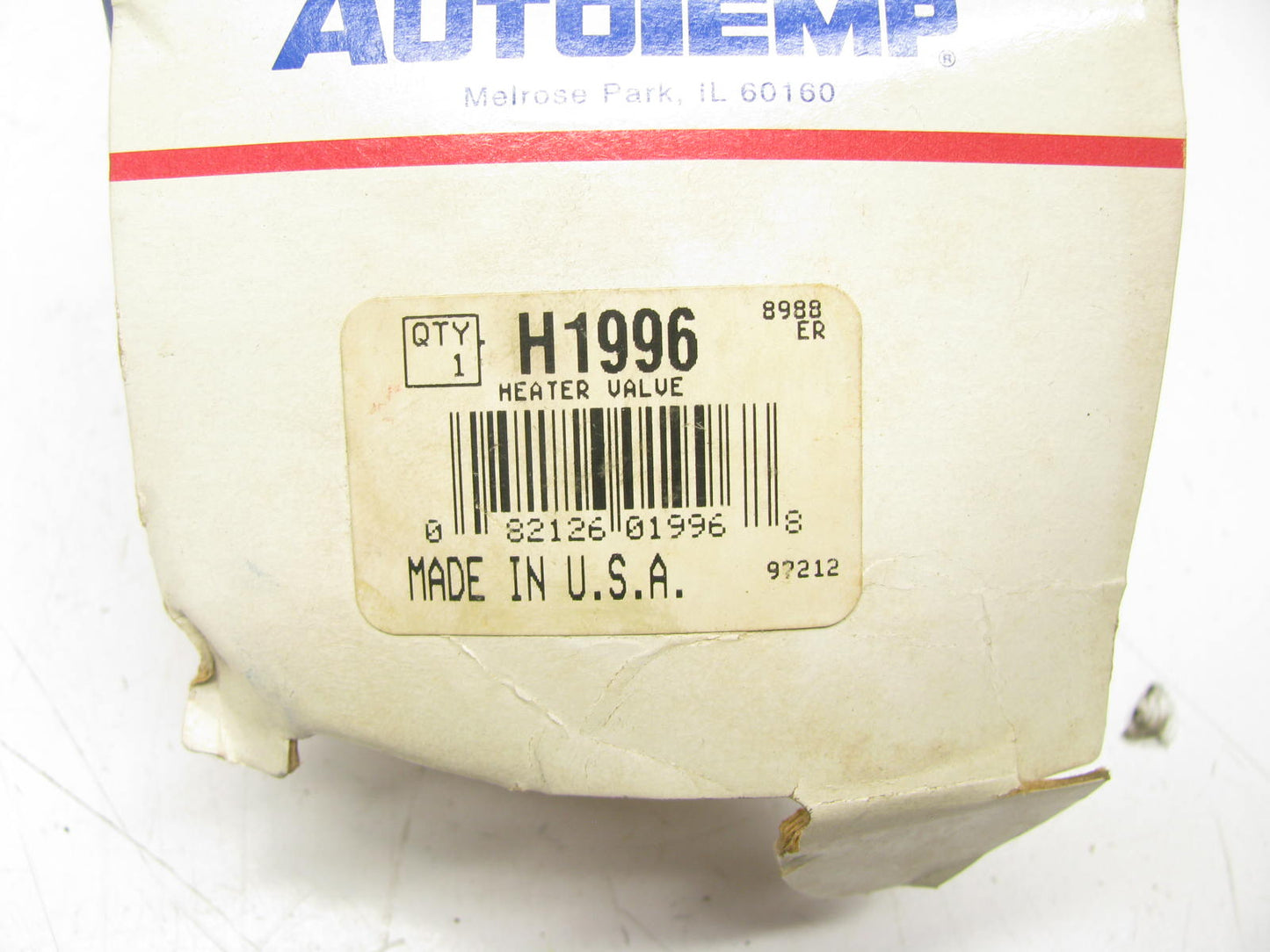 Autotemp H1996 HVAC Heater Control Valve