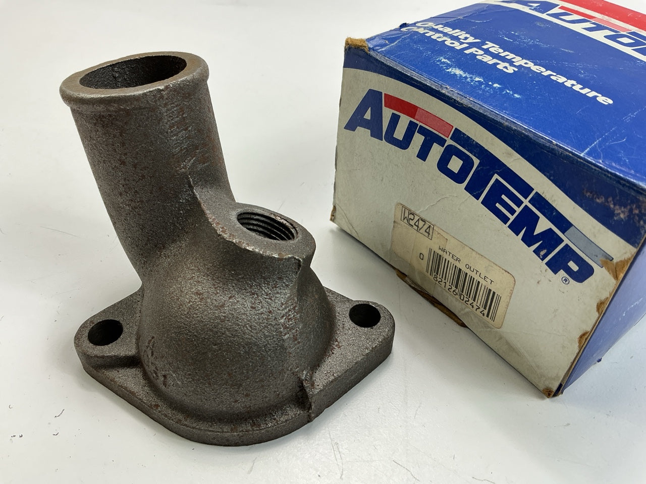 Autotemp W2474 Engine Coolant Water Outlet For 1983-1991 Chevrolet GMC 5.0L 5.7L