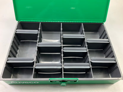 Auveco 1-901 Heavy Gauge Steel Adjustable Large Parts Drawer 18''Wx2''Dx3''H