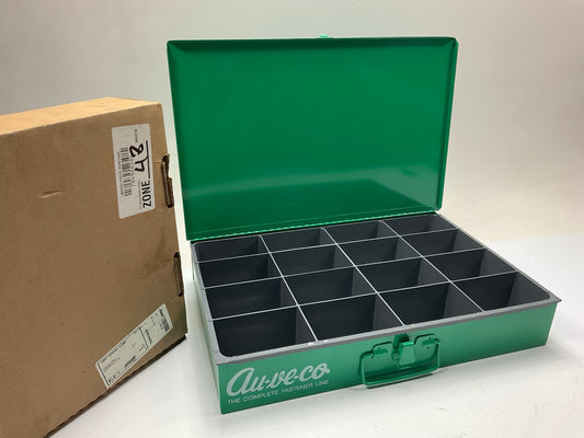 Auveco 1-916  16 Compartment ``Large'' Empty Metal Drawer, Made In USA, 18''x12x3