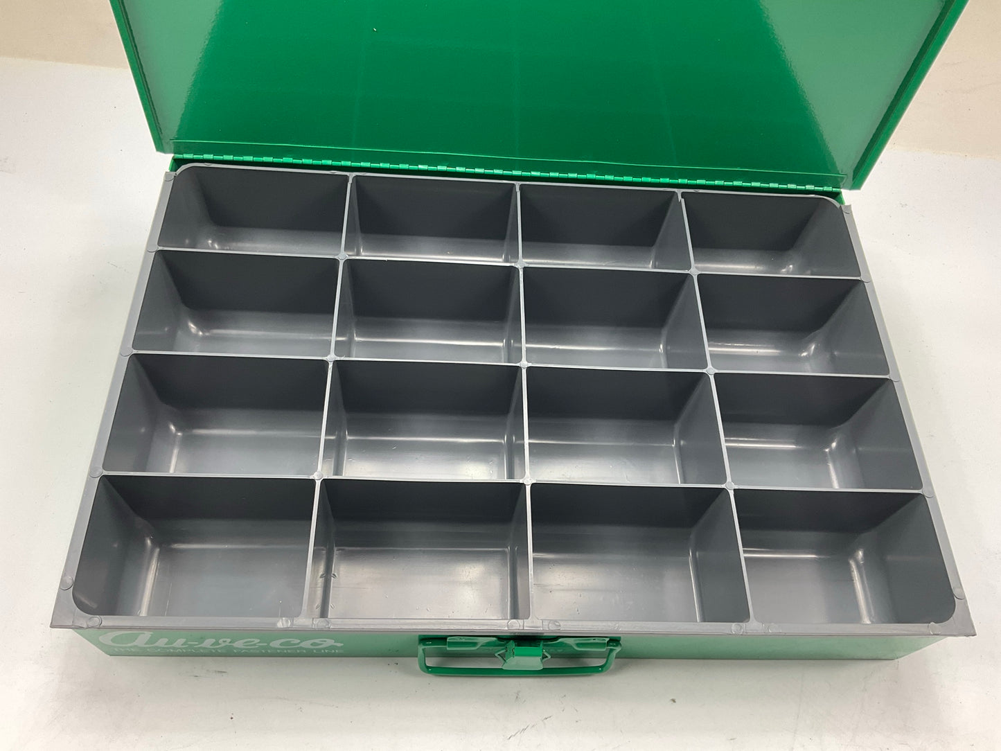 Auveco 1-916  16 Compartment ``Large'' Empty Metal Drawer, Made In USA, 18''x12x3