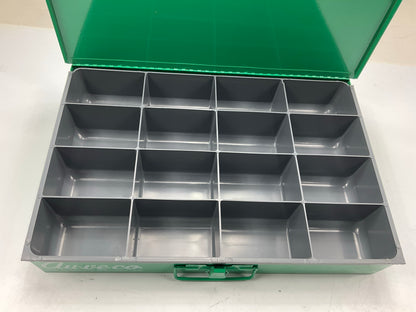 Auveco 1-916  16 Compartment ``Large'' Empty Metal Drawer, Made In USA, 18''x12x3