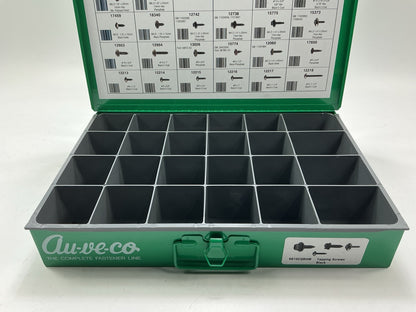 COSMETIC DAMAGE Auveco 1-924B 24-Compartment Large Metal Parts Drawer, Steel USA